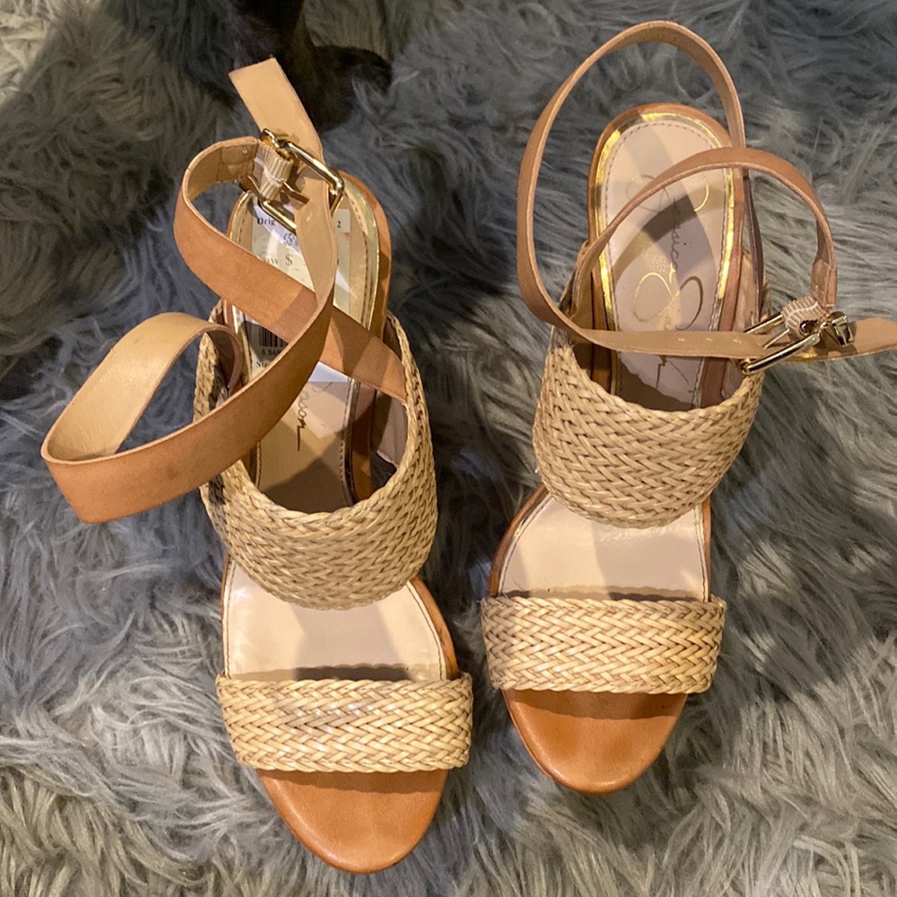 Jessica Simpson wedges